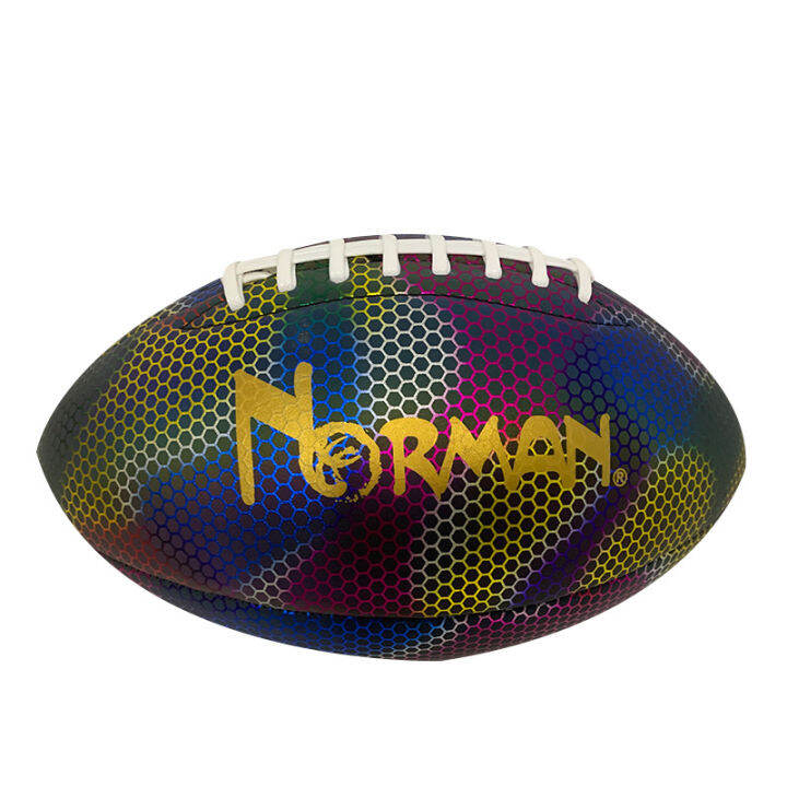 reflective-rugby-ball-american-football-composite-microfiber-material-customizable-logo-youth-training-practice-size-9