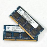 Nanya RAMS DDR3 4GB 1333MHz หน่วยความจำแล็ปท็อป Ddr3 4GB PC3-10600S 2RX8 204pin SODIMM โน๊ตบุ๊ค1.5V RAM3825 RAM