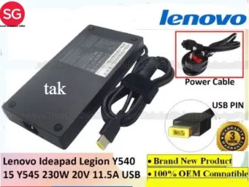 Legion Charger for Lenovo,Slim Laptop 230W AC Adapter for Lenovo Legion 5 7  5P C7 S7 Y540 Y545 Y740 Y730 Y900 Y910 Y920 Y7000 4X20E75111 Thinkpad P73