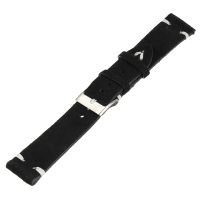 ▤ↂ Blue/Black/Coffee Suede Vintage Hand-Stitched Leather Watchbands Quick Release Strap Release Strap Watch Band 18/20/22mm