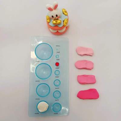 Supper light clay colour modulation Measure taking device Semicircle DIY Paper Deluxe Quilled Creatio Quilling Creation Tool Health Accessories