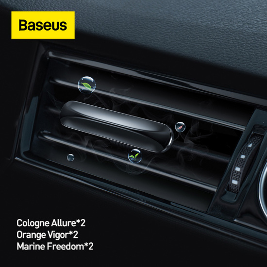 Baseus mini metal car air freshener for auto interior accessories car - ảnh sản phẩm 1