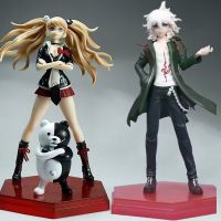 20CM Danganronpa Nagito Komaeda พีวีซีตุ๊กตาขยับแขนขาได้โมเดลเคลื่อนไหว Mainan สำหรับเด็ก Laki-Laki-Laki Figur Koleksi Boneka เดสก์ท็อป Tampilan Hadiah