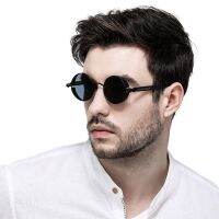 YNJN Polarized Vintage Steampunk Round Trend Mirrored Outdoor