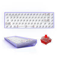 Hot Swap Keyboard Kit BT5.0 2.4G USB Receiver สำหรับคีย์บอร์ดเครื่องกล Middle Frame คีย์บอร์ดไร้สายบลูทูธที่กำหนดเอง