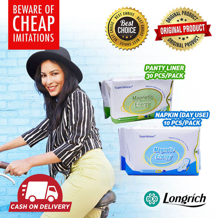 Superbklean Energy Napkin Soft Care (Day use) & Cotton Panty
