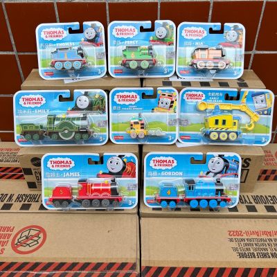 Thomas &amp; Friends Toy Train, Diecast Metal Engine, Percy, Nia, Sandy,Gordon,James, Push-Along Vehicle For Preschool Kids HFX89/91