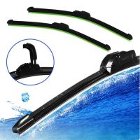 Car Windshield Wiper Blades U-Type Universal Soft Rubber Frameless Bracketless Car Wipers 14 quot; 16 quot; 17 quot; 18 quot; 19 quot; 20 quot; 21 quot; 22 quot; 24 quot;26 quot;