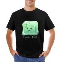 Gelatinous Cube Free Hugs T-Shirt Cute Tops Graphic T Shirt Blouse Mens Graphic T-Shirts Anime