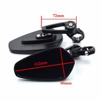 “：{}” Universal 7/8"" 22Mm Handle Bar Motorcycle Bar End Mirror Motorcycle Mirror For YAMAHA MT07 FZ07 MT-07 FZ-07