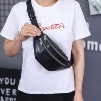 Fanny Packs Waist Pack Bag with Zipper Pockets Adjustable Belt PU Leather for Men Women Fashion Travel Pouch