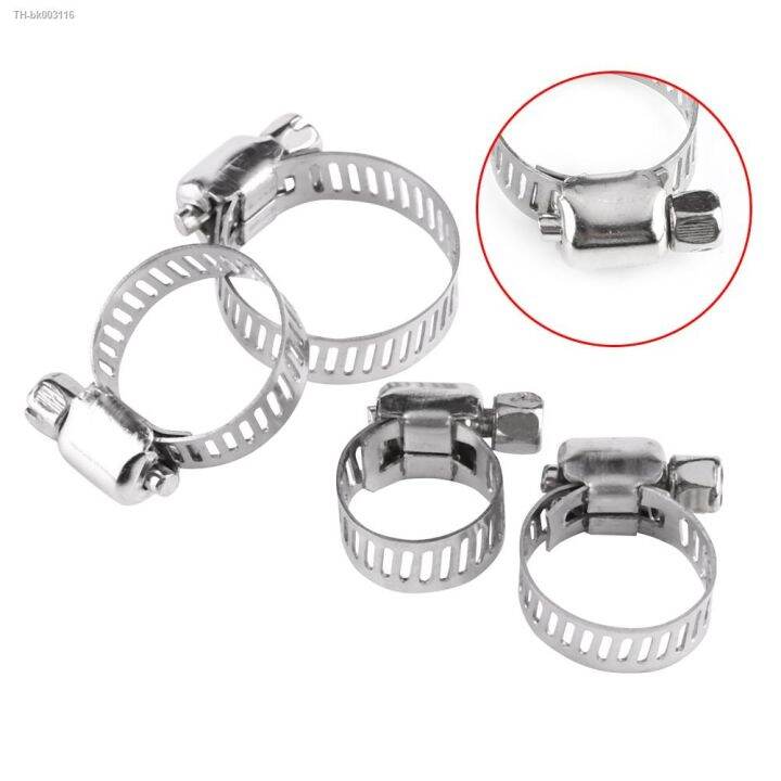 10pcs-iron-galvanized-adjustable-drive-hose-clamp-fuel-line-worm-size-gear-clip-pipe-clamp-tube-fasterner-8mm-spring-pipe-clip