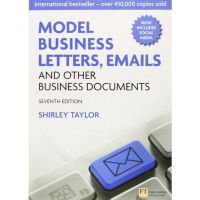 You just have to push yourself ! &amp;gt;&amp;gt;&amp;gt; หนังสือภาษาอังกฤษ Model Business Letters, Emails and Other Business Documents by Shirley Taylor พร้อมส่ง