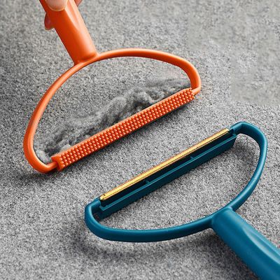 【YF】 Double-Side Lint Remover Portable Pet Hair Brush Manual Fluff Clothes Fuzz Fabric Shaver Carpet