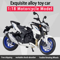 Maisto 1:18 Suzuki GSX-S750 ABS ล้อแม็ก D Iecast รถจักรยานยนต์รุ่นสามารถทำงานได้ Shork-Absorber ของเล่นสำหรับของขวัญเด็กของเล่นคอลเลกชัน