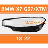 FOR BMW X7 G07/X7M 18-22HEADLAMP COVER  HEADLIG ฝาครอบไฟหน้า / ฝาครอบไฟหน้าตรงรุ่น สำหรับ / ฝาครอบไฟหน้าสําหรับ / ฝาครอบเลนส์ไฟหน้า รถยนต์สําหรับ / เลนส์ไฟหน้า