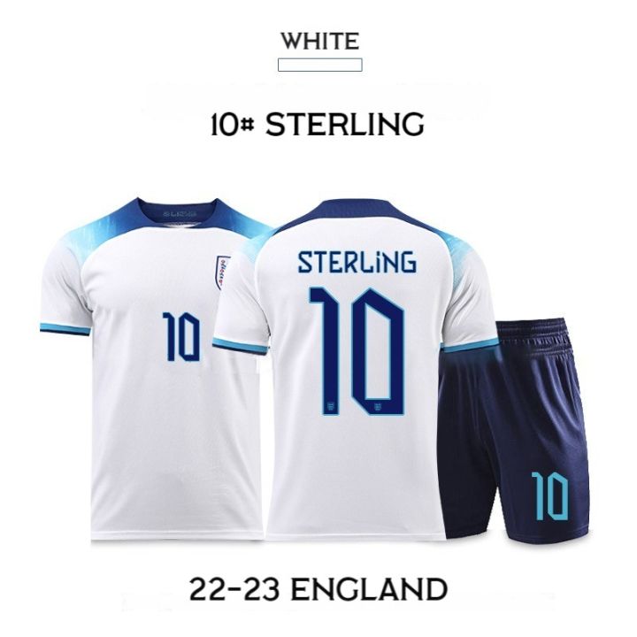 ฟุตบอลโลก2022-kane-เสื้อฟุตบอลทีมชาติอังกฤษสำหรับผู้ใหญ่-หมายเลข4-8-9-10-19-20