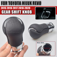 6ความเร็ว Shifter Gear Stick Shift Knob Fit สำหรับ Toyota Hilux Revo 2015 2016 2017 2018 2019 2020