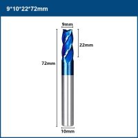 HSS มิลลิ่งเครื่องตัด CNC สำหรับกัดเครื่องมือบดเครื่องตัดอลูมิเนียม HSS 2-13มม. 1ชิ้นปลายสว่าน HSS สำหรับโรงงาน