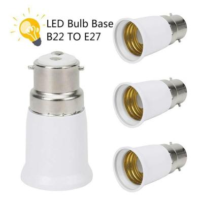 B22 To E27โคมไฟหลอดไฟ LED อะแดปเตอร์หลอดไฟ Led สกรูซ็อกเก็ตอะแดปเตอร์ Converter #1