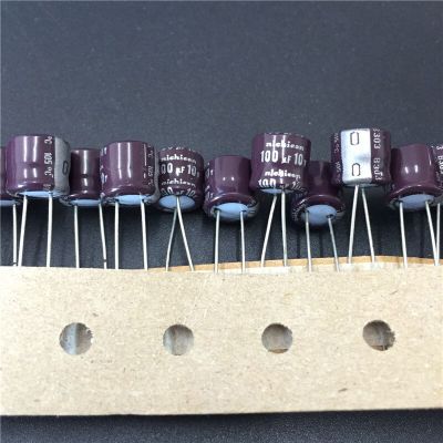 10pcs 100uF 10V NICHICON SV Series 8x7mm Long Life 10V100uF Aluminum Electrolytic Capacitor