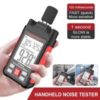 Portable 2.2-inch LCD Digital Sound Level Meter Decibel Monitoring Tester 30-130dB Noisemeter Noise Volume Measuring Gauge