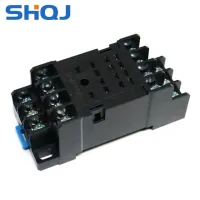 Shqj รีเลย์ไฟฟ้า5ชิ้น/ล็อต Qjn2 220vac 24vdc Qjn4 2ชุดหรือ4ชุดรีเลย์กลาง2co 8a Dpdt 4co 5a 4pdt