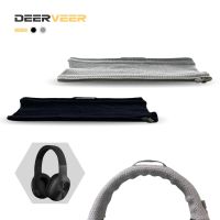 DEERVEER Headband Cover Compatible With Edifier W800BT W808BT W820BT W830BT Headphones Headband Weave Zipper Head Beam