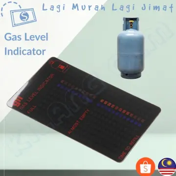 Propane Butane Lpg Fuel Gas Tank Level Indicator Magnetic Gauge Caravan  Bottle Temperature Measuring Stick Gas Test Sticker