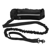 2022 New Reflective Leash Traction Rope Dog Running Belt Elastic Hands Freely Jogging Pull Dog Leash Metal D-ring Leashes