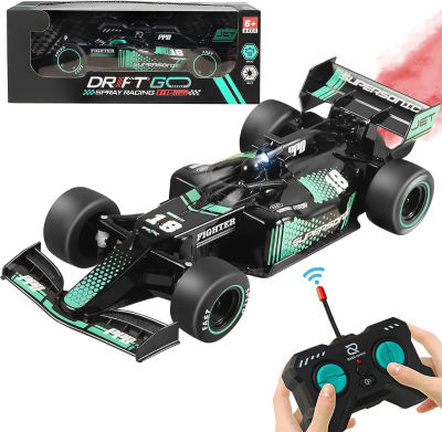 DOLIVE F1 Remote Control Car, 1:18 RC Car for Boys Toys Age 6-8, Model RC Drift Cars Display Scale High-Speed Fast Hobby Racing Batteries Rotating Toy, Birthday Gift for Ages 8-13