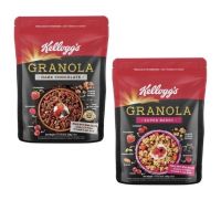 Kelloggs  Granola  เคลล็อกส์ กราโนลา  ขนาด 40g. อาหารเช้าซีเรียลธัญพืชกราโนลา ครั้นชี่มัลติเกรน [มี2รสชาติ]