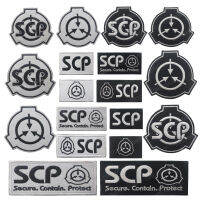 SCP มูลนิธิโลโก้เย็บปักถักร้อยแพทช์อภินิหารคนรักสะท้อนแสงสายรัดแขนตรา Applique สำหรับแจ็คเก็ตกางเกงยีนส์หมวกกระเป๋าเป้สะพายหลังเสื้อผ้า