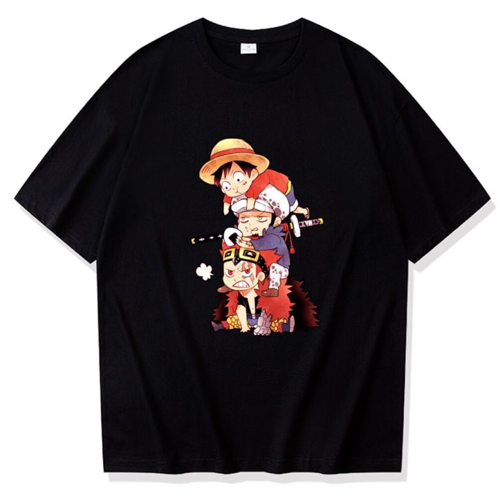 manga-one-piece-zoro-roronoa-t-shirt-japanese-anime-funny-cartoon-tshirt-gildan-spot-100-cotton