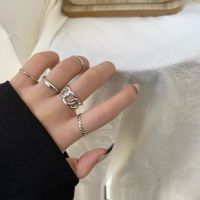 แหวนแฟชั่น เซ็ทละ 5 วง แหวน แฟชั่น เครื่องประดับผู้หญิง สไตล์เกาหลี R9