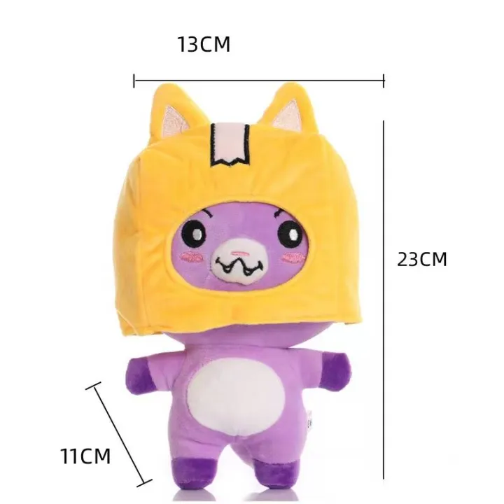 Lankybox Boxy Foxy Rocky Plush Pal Lankybox School Plush Toys Soft ...