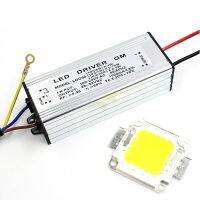 【CC】✘۞✸  Real Watt 10W 20W 30W 50W COB Lamp Chip   Supply Driver 1Set Flood light