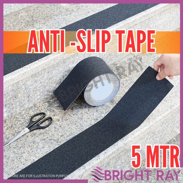 Black Non-Skid Strip Tape- Anti Slip Traction Tape