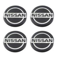 70mm. สติกเกอร์ NISSAN สติกเกอร์ติดดุมล้อ สติกเกอร์เรซิ่น กว้าง 70 มิล.(7เซนติเมตร)