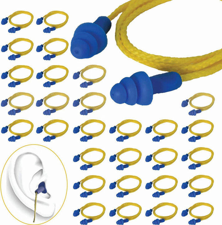 110 Pairs of Premium, Silicone, Noise Reducing Blocking Cancelling