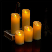 Led Candle Electronic Candle Christmas Flameless Candle Swing Electronic Candle Light Home Christmas Decoration Party Supplies