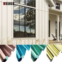 Reflective mirror film Anti UV Heat Insulation  Solar Window Film Foil Stained Vinyl Home Raamfolie Multiple Color 100cm*600cm Window Sticker and Film