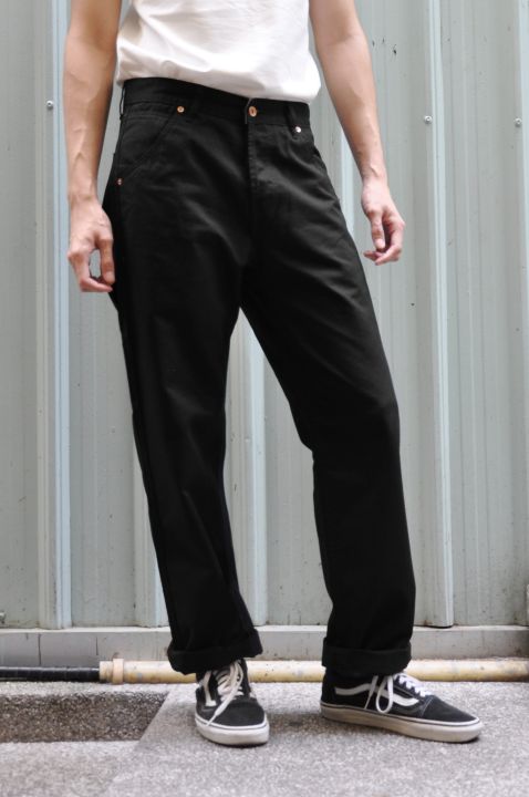 simple-amp-raw-กางเกง-sk841-union-utility-black