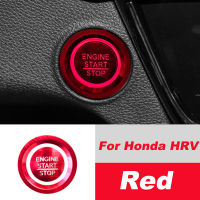 2Pcs Gear Start Engine Button Cover Trim 2Pcs P Gear KE HOLD Frame Cover Trim Sticker Car Styling Accessories For Honda HRV HR-V 2015-2021