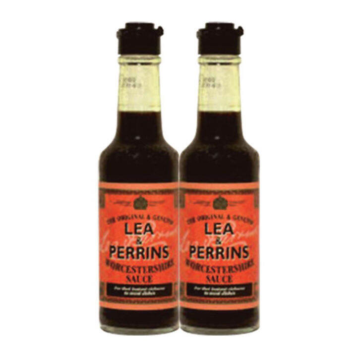 สินค้ามาใหม่-ลีแอนด์เพอร์รินส์-ซอสเปรี้ยว-150-มล-x-2-ขวด-lea-amp-perrins-worcestershire-sauce-150-ml-x-2-bottles-ล็อตใหม่มาล่าสุด-สินค้าสด-มีเก็บเงินปลายทาง