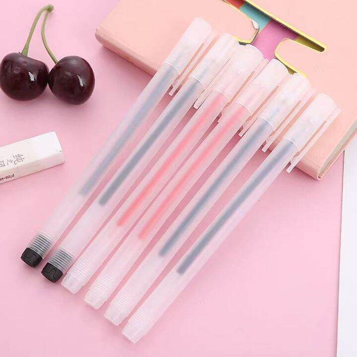 แบบใหม่-ล้าง-frosted-เจลปากกา-0-5mm-ballpen-เรียนรู้เครื่องเขียน-เครื่องใช้สำนักงาน