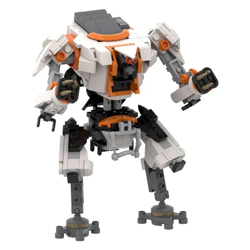 MOC High-Tech Titanfall 2 Kane's Scorch Titan Building Blocks Set Machine  Mecha Robot Bricks Model