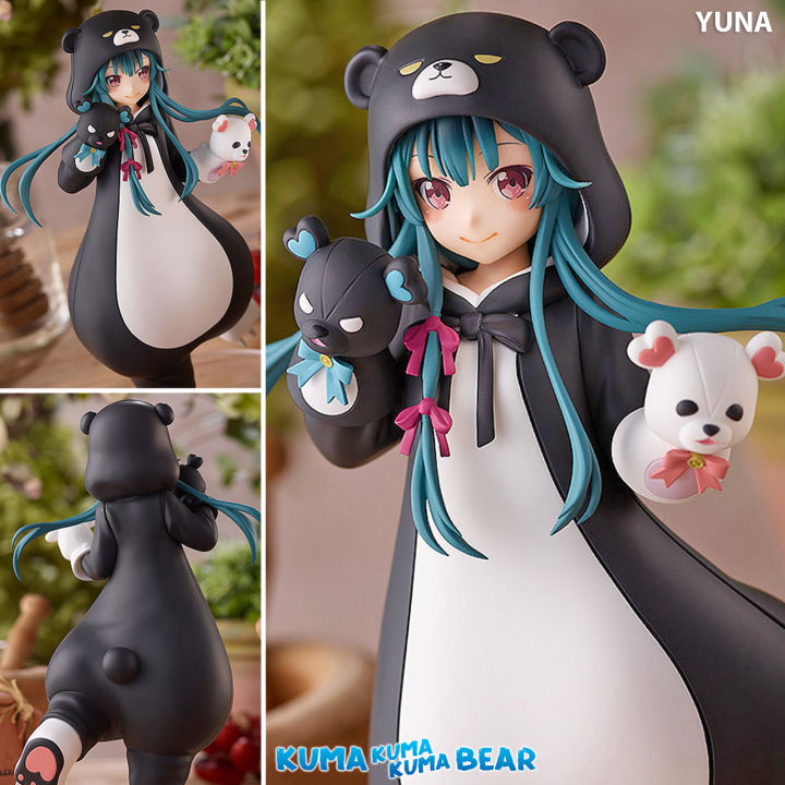 โมเดล-ฟิกเกอร์-จากการ์ตูนเรื่อง-kuma-kuma-kuma-bear-คุมะ-คุมะ-คุมะ-แบร์-black-yuna-ยุนะ-สีดำ-kumayuru-kumakyu-คุมะยุรุ-คุมะคิว-จิ้งจอกแสนซน-ยามิคอน-หมีกระหายเลือด-เกมเมอร์ฮิคิโคโมริ-ver-complete-figur