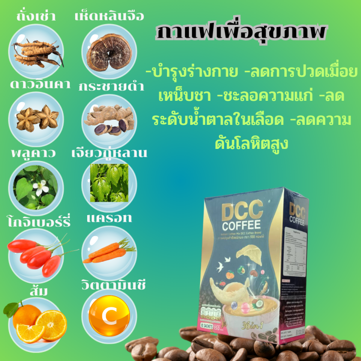 กาแฟเพื่อสุขภาพ-ดี-ชีชี-คอฟฟี่-36in1-กาแฟสำเร็จรูป