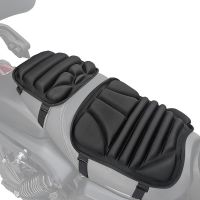 【LZ】shenjiukang4952 2 Pcs Breathable Motorcycle Seat Pad Universal Motorcycle Pad Gel Cushion Seat Shock-Absorbing Seat Cover Fit For Mountain Road